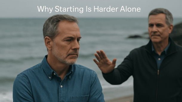 The hardest step is the first one